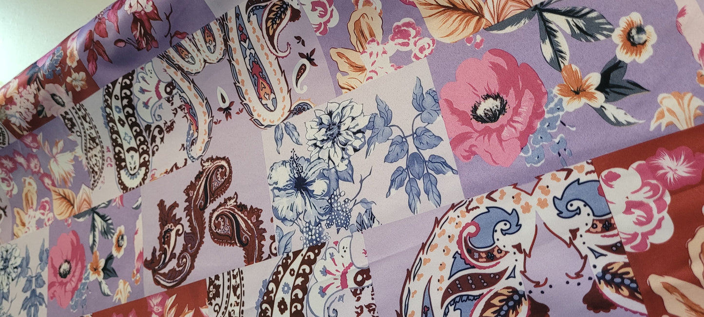 Printed Duchess Satin