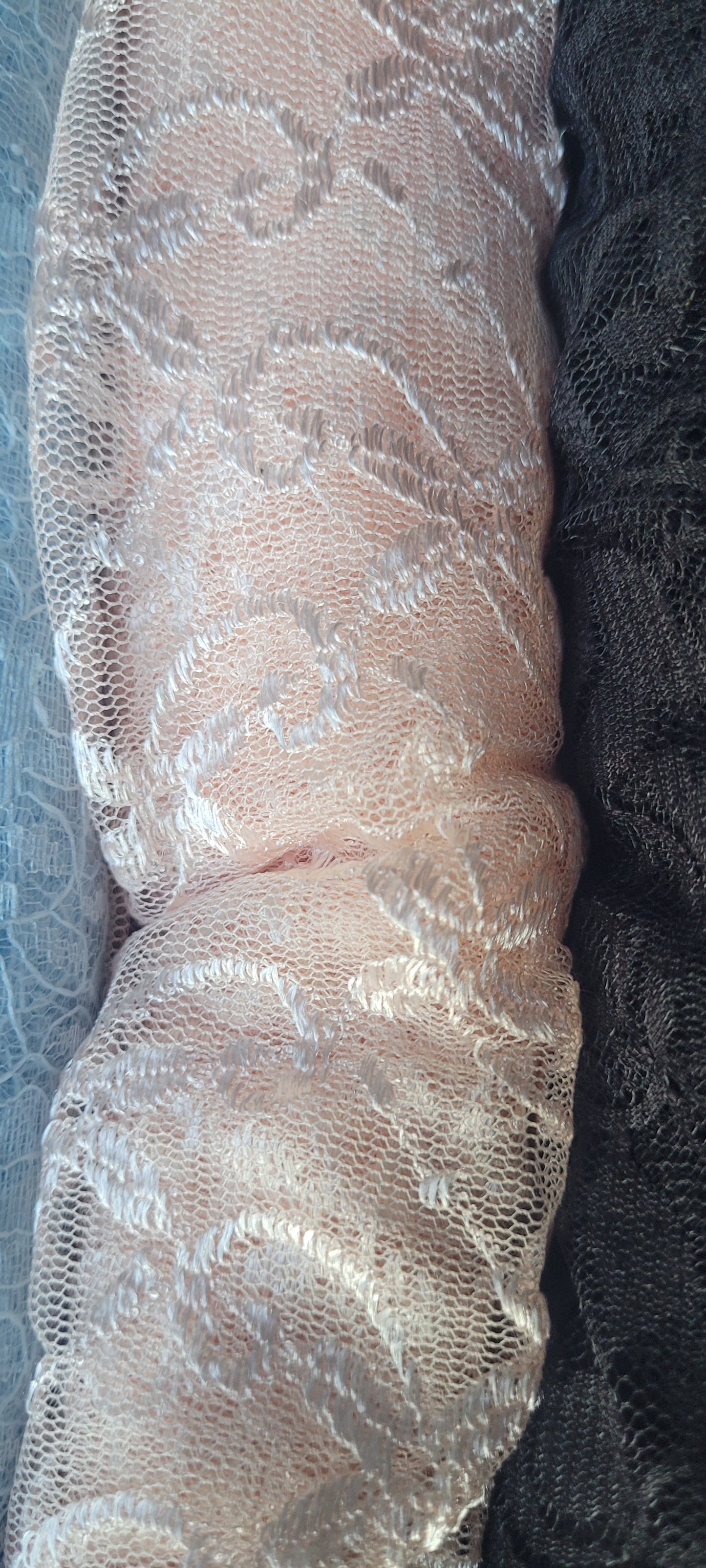 Lace cerise