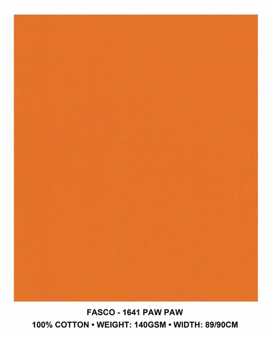 Fasco Paw Paw 100% cotton
