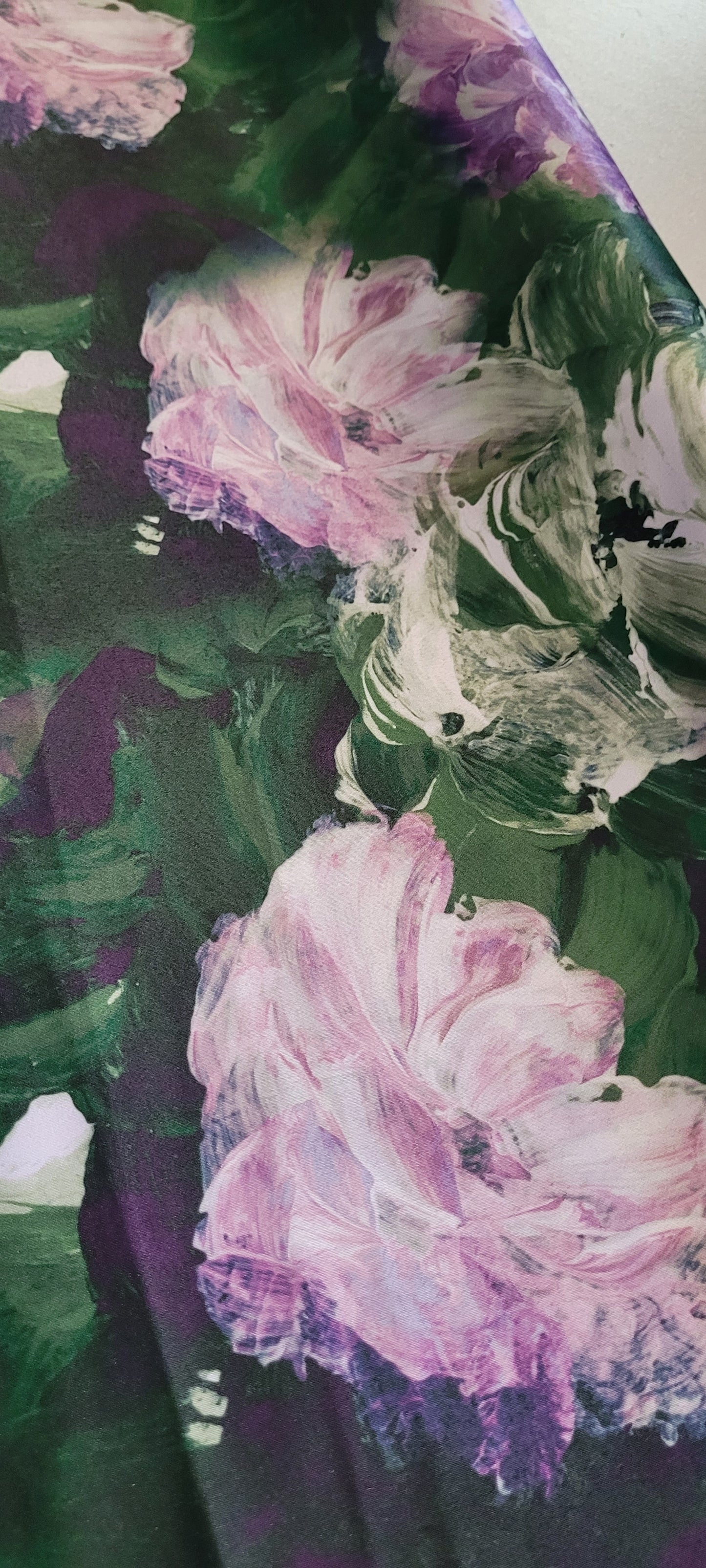 Printed Duchess satin