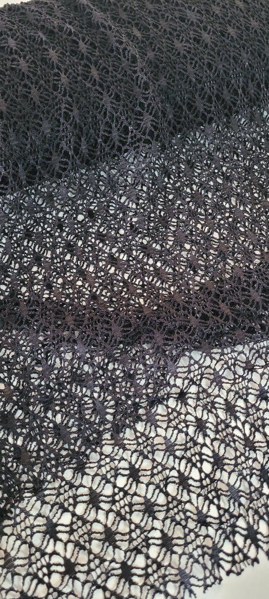 Black Stretch Lace