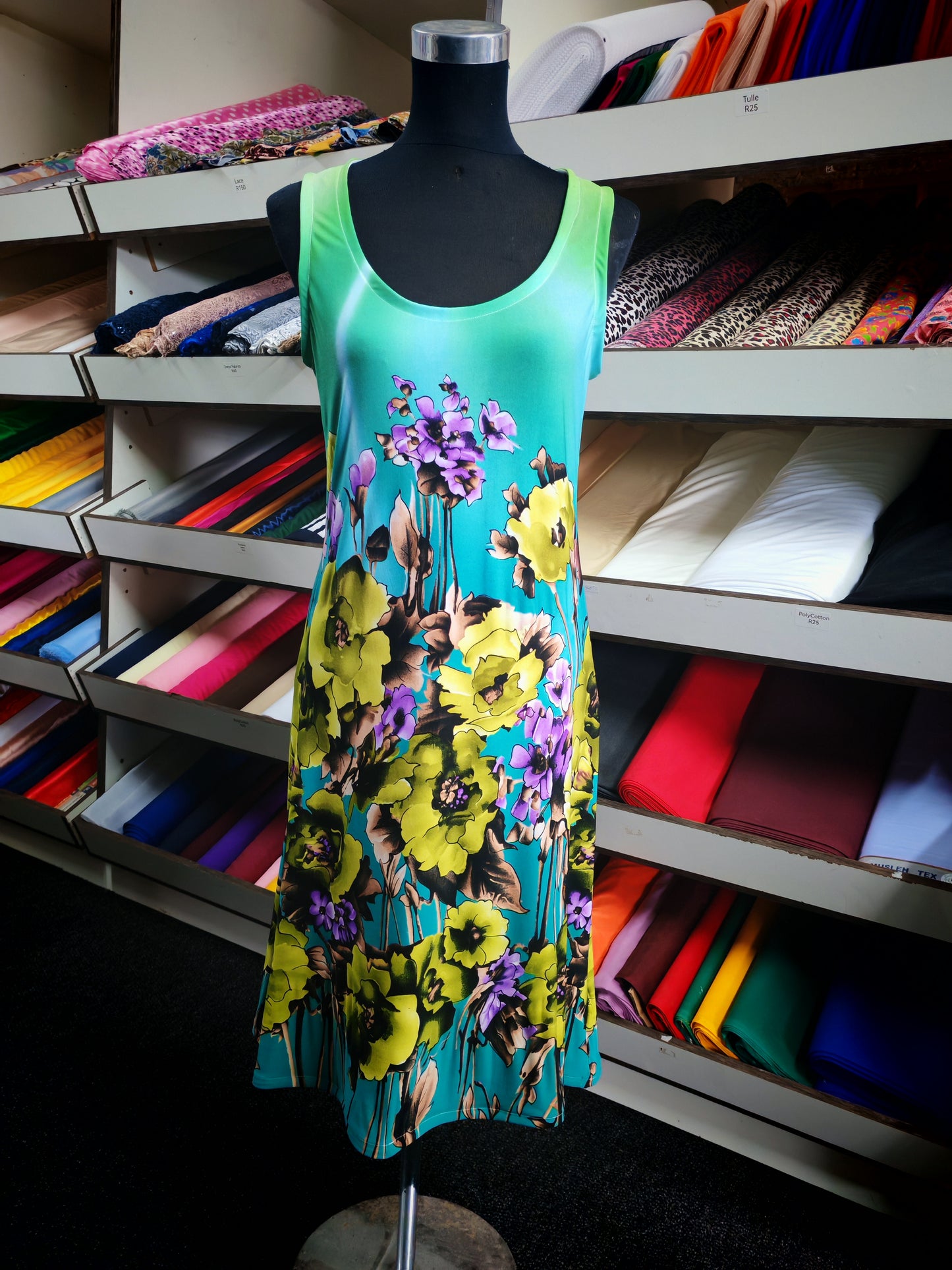 Sleeveless Garden Dress