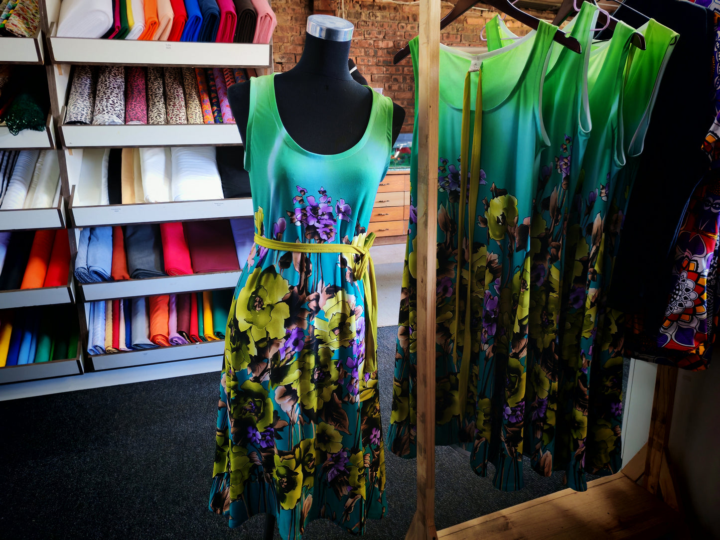 Sleeveless Garden Dress