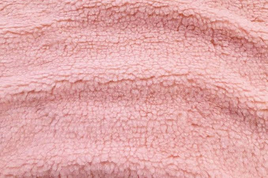 Sherpa Knit Dusty Pink