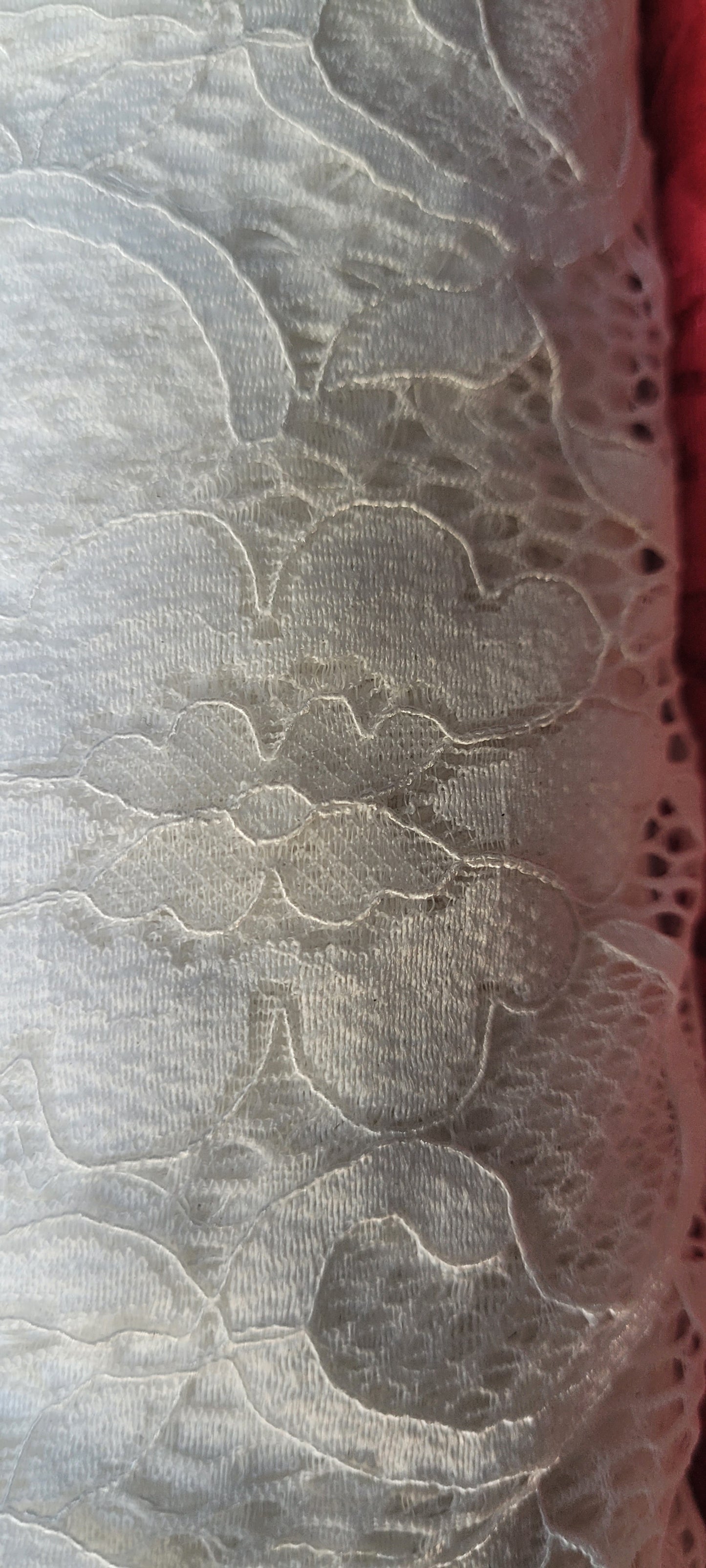 Lace cerise